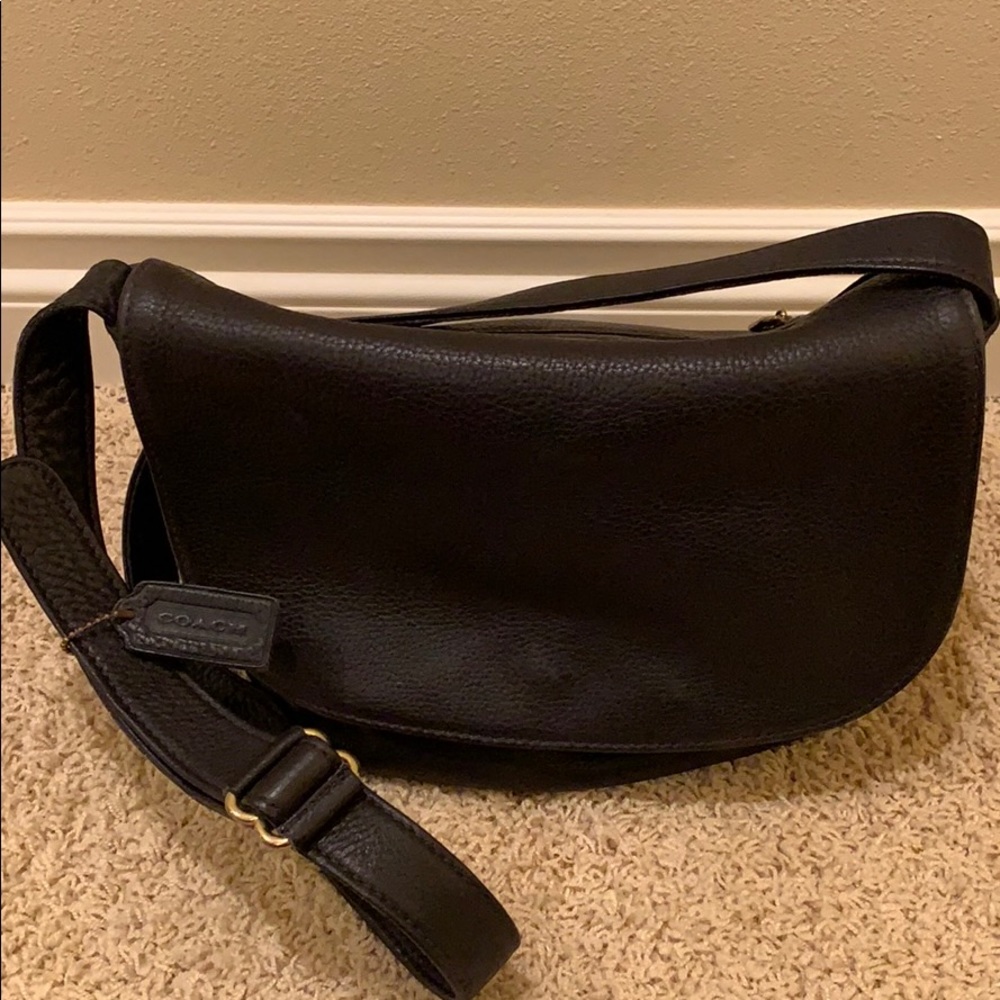 Coach leather purse